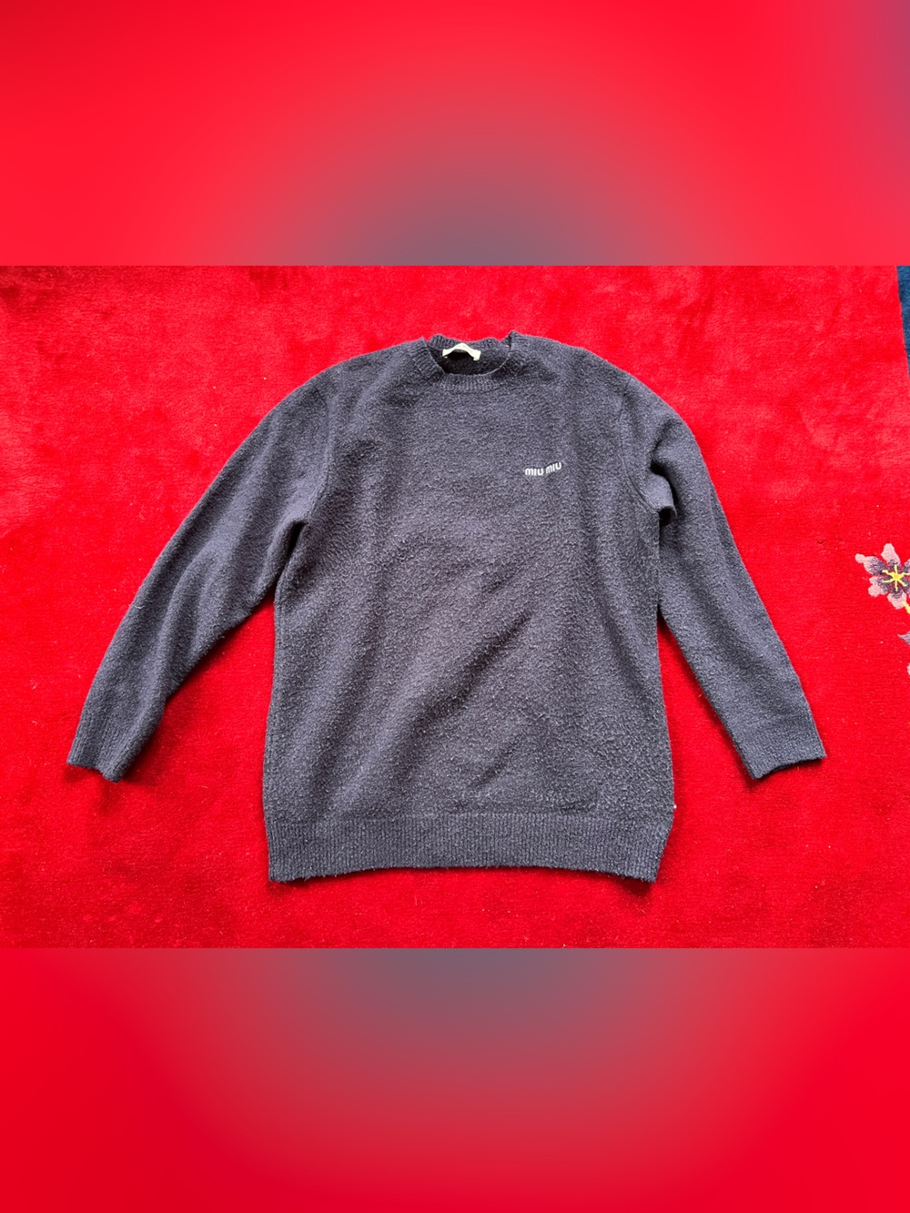 Miu Miu Navy Blue Sweater size EU 40